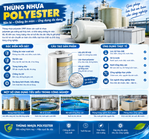 Nhựa Polyester là gì, ưu nhược điểm của nhựa Polyester?